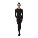 ALLNOWA Crew Neck Full Body Footed Unitard Elastane Spandex Long Sleeve Round Neck One Piece Bodysuit Adult Unisex J201