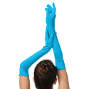 ALLNOWA Elbow Length Spandex Full Finger Long Gloves Costume Glove One Size Fits All G102