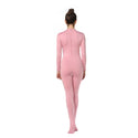 ALLNOWA Crew Neck Full Body Footed Unitard Elastane Spandex Long Sleeve Round Neck One Piece Bodysuit Adult Unisex J201